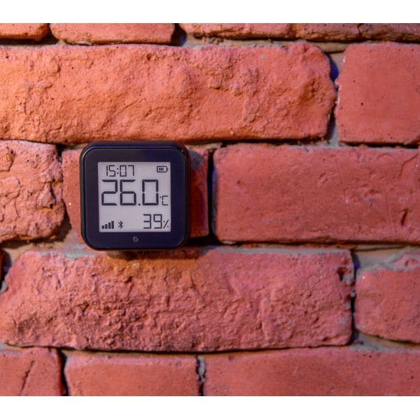 Shelly WLAN-Luftfeuchte- und Temperatursensor H&T Gen3, Schwarz