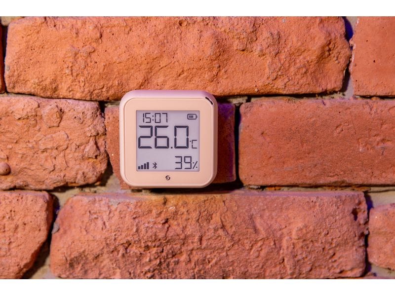 Shelly WLAN-Luftfeuchte- und Temperatursensor H&T Gen3, Mocha