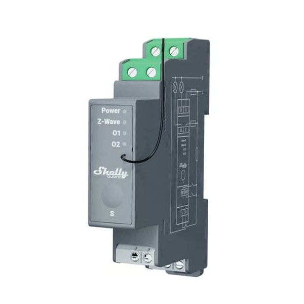 Shelly WLAN-Schaltaktor Qubino Wave PRO 2, Z-Wave