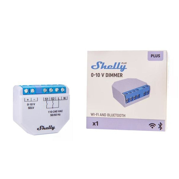 Shelly WLAN-Dimmaktor Dimmer 0-10 V
