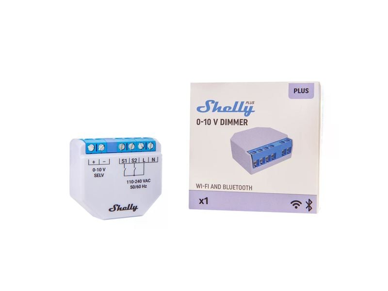 Shelly WLAN-Dimmaktor Dimmer 0-10 V
