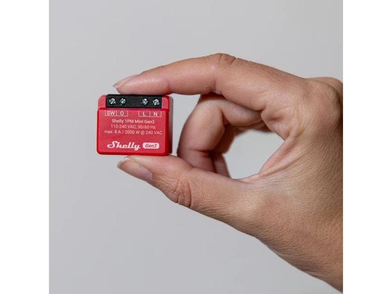 Shelly WLAN-Schaltaktor Mini PM Gen3