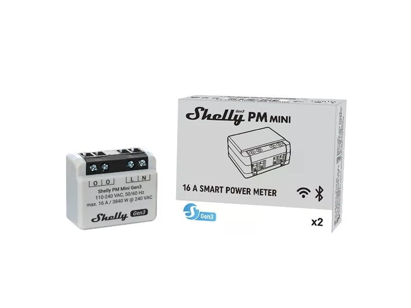 Shelly WLAN-Leistungsmesser PM Gen3