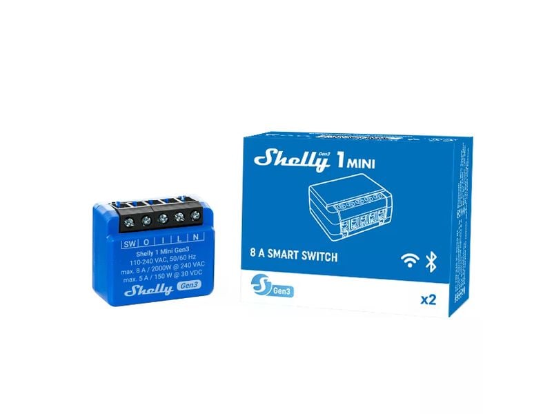 Shelly WLAN-Schalter Mini Gen3