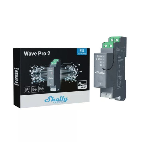 Shelly WLAN-Schaltaktor Qubino Wave PRO 2, Z-Wave
