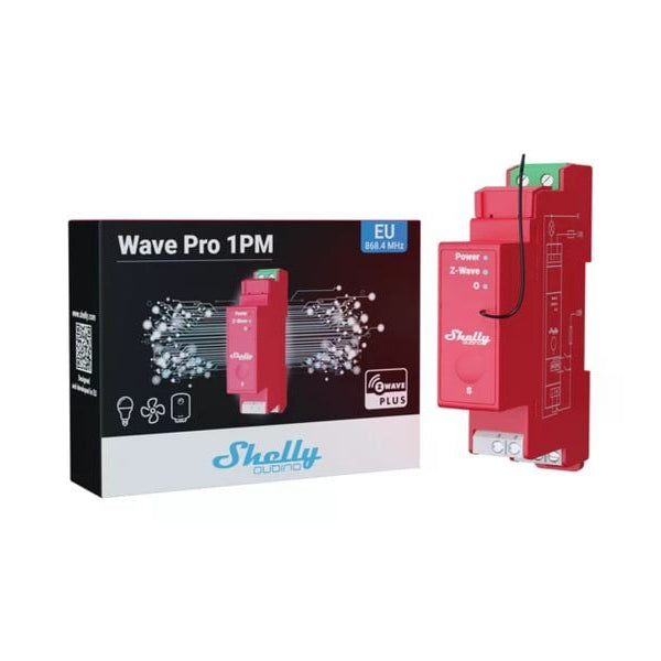 Shelly WLAN-Schaltaktor Qubino Wave PRO 1PM, Z-Wave