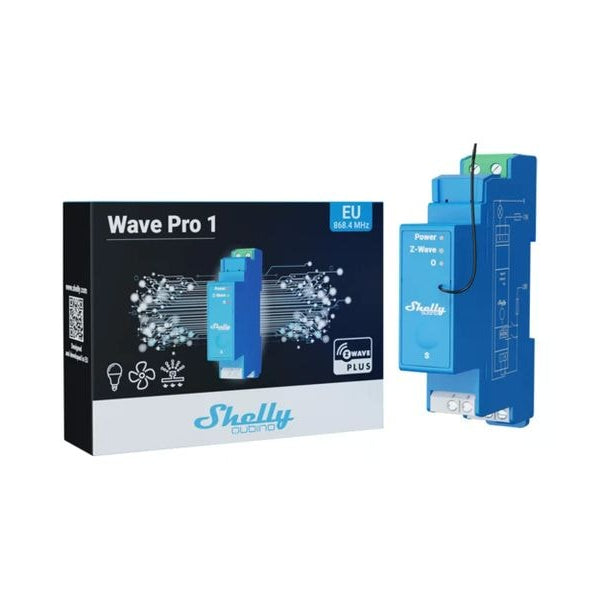 Shelly WLAN-Schaltaktor Qubino Wave PRO 1, Z-Wave