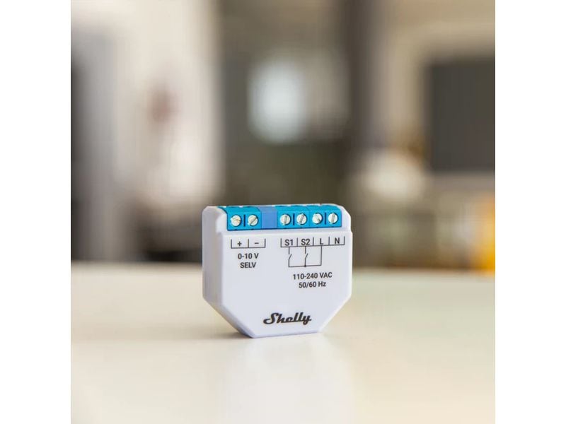 Shelly WLAN-Dimmaktor Dimmer 0-10 V