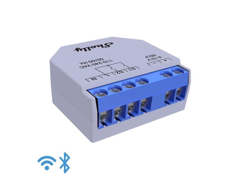Shelly WLAN-Dimmaktor Dimmer 0-10 V