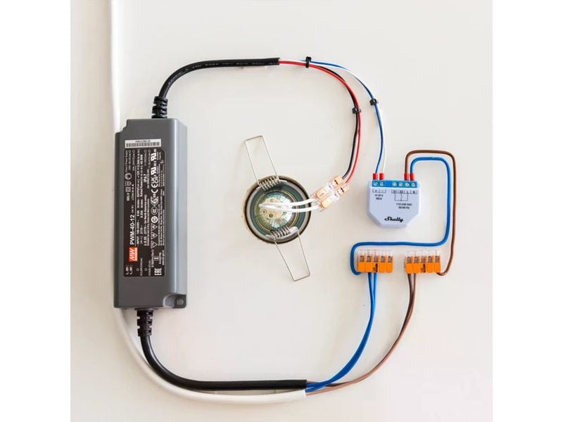 Shelly WLAN-Dimmaktor Dimmer 0-10 V