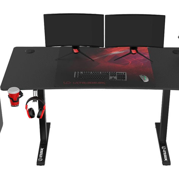 Ultradesk Gaming Tisch Level V2 Rot