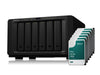 Synology NAS DiskStation DS1621+ 6-bay Synology Plus HDD 96 TB