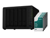 Synology NAS DiskStation DS1522+ 5-bay Synology Plus HDD 80 TB