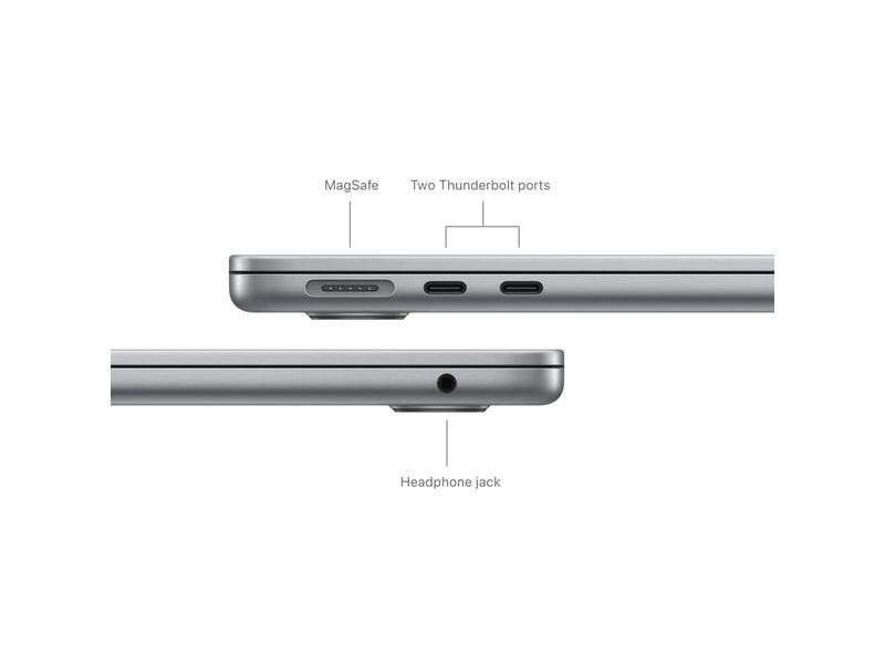 Apple MacBook Air 13" 2024 M3 10C GPU / 1 TB / 24 GB Space Grau