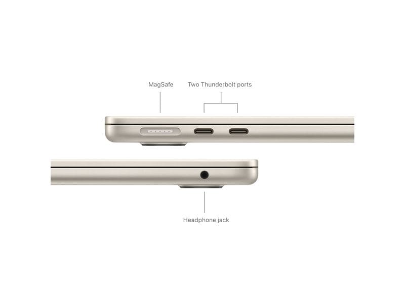 Apple MacBook Air 13" 2024 M3 10C GPU / 1 TB / 16 GB Polarstern