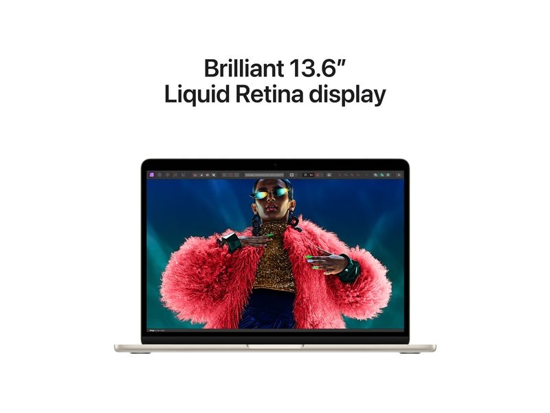Apple MacBook Air 13" 2024 M3 10C GPU / 256 GB / 16 GB Polarstern