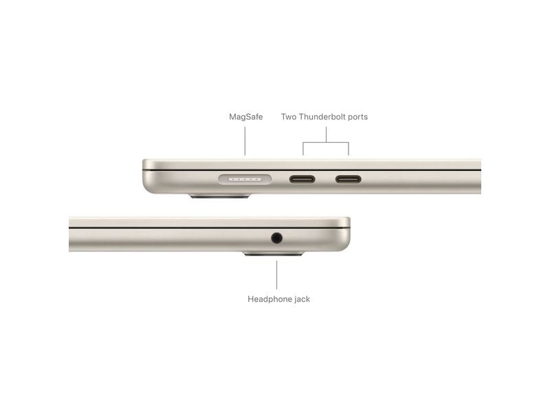 Apple MacBook Air 15" 2024 M3 10C GPU / 2 TB / 24 GB Polarstern