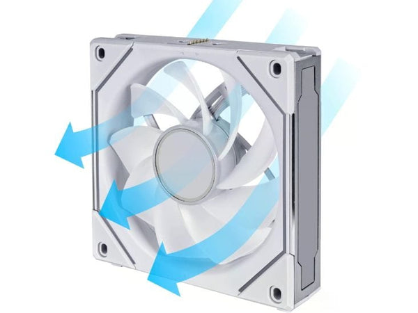 Lian Li PC-Lüfter Uni Fan SL-INF 120 ARGB Reverse Blade Weiss