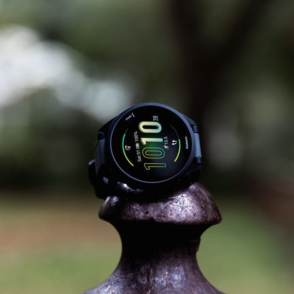 GARMIN Sportuhr Forerunner 165 Dunkelgrau/Schwarz