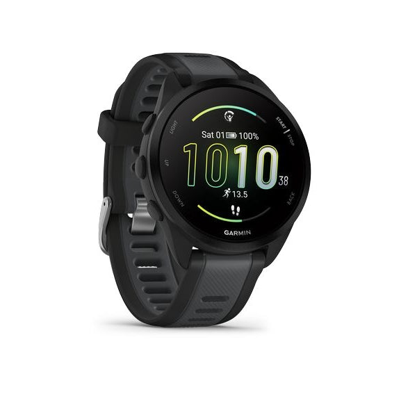 GARMIN Sportuhr Forerunner 165 Dunkelgrau/Schwarz