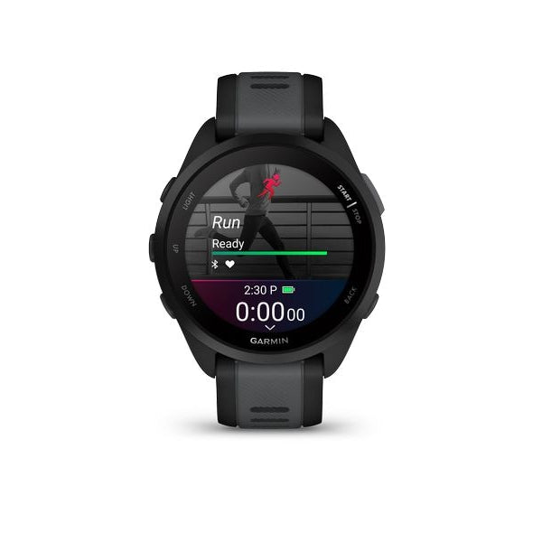 GARMIN Sportuhr Forerunner 165 Dunkelgrau/Schwarz