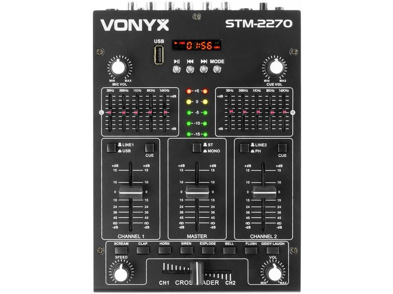 Vonyx DJ-Mixer STM2270