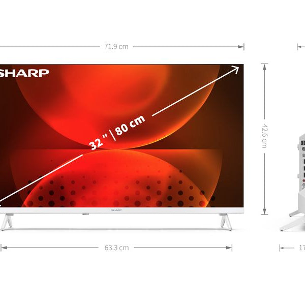 Sharp TV 32FH2EAW 32