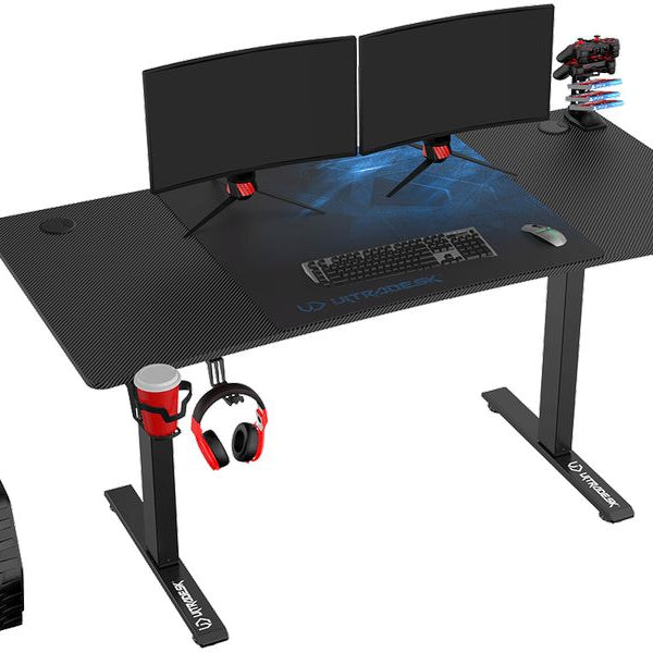 Ultradesk Gaming Tisch Level V2 Blau