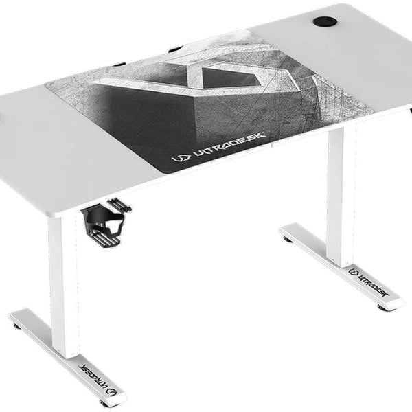Ultradesk Gaming Tisch Level V2 Weiss