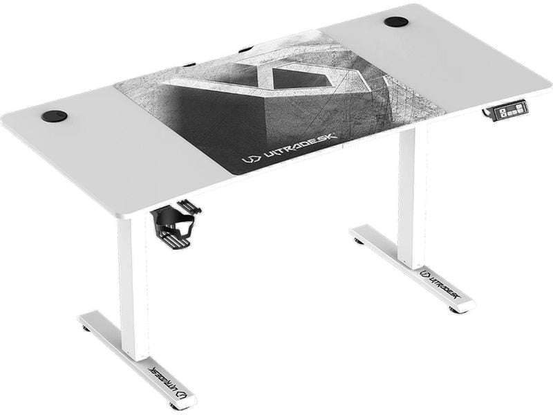 Ultradesk Gaming Tisch Level V2 Weiss