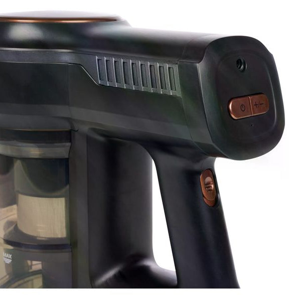 Princess Akku-Hand- und Stielsauger Schwarz/Silber