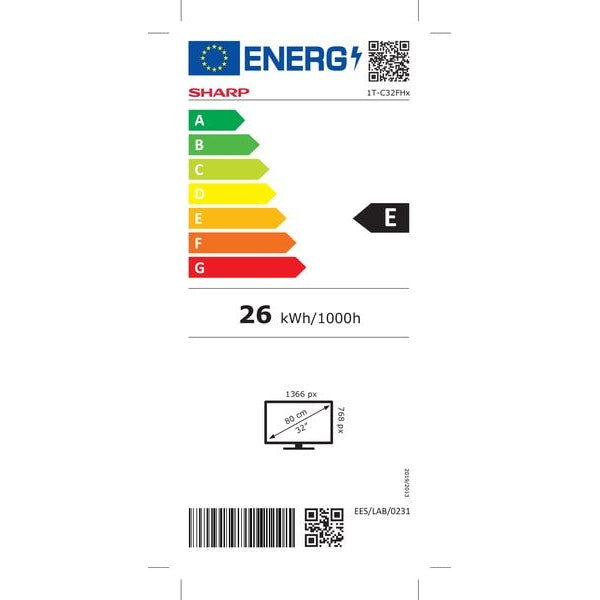 Sharp TV 32FH2EAW 32