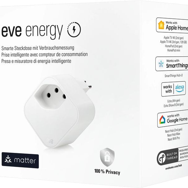 Eve Systems Smart Home Steckdose Eve Energy 2 Stk