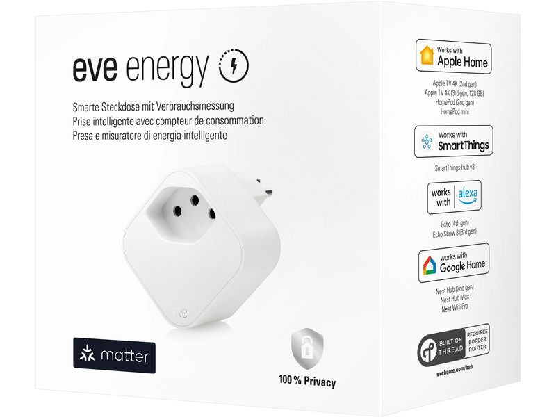 Eve Systems Smart Home Steckdose Eve Energy