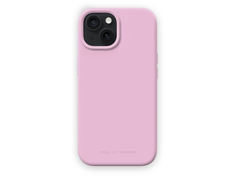 Ideal of Sweden Back Cover Silicone iPhone 15 Bubblegum Pink