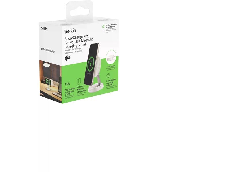 Belkin Wireless Charger Boost Charge Pro Weiss inkl. Netzteil