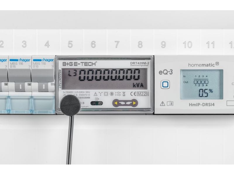 Homematic IP Smart Home LED-Schnittstelle für digitale Stromzähler
