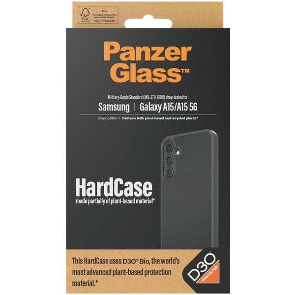 Panzerglass Back Cover HardCase D3O Galaxy A15/Galaxy A15 5G Black
