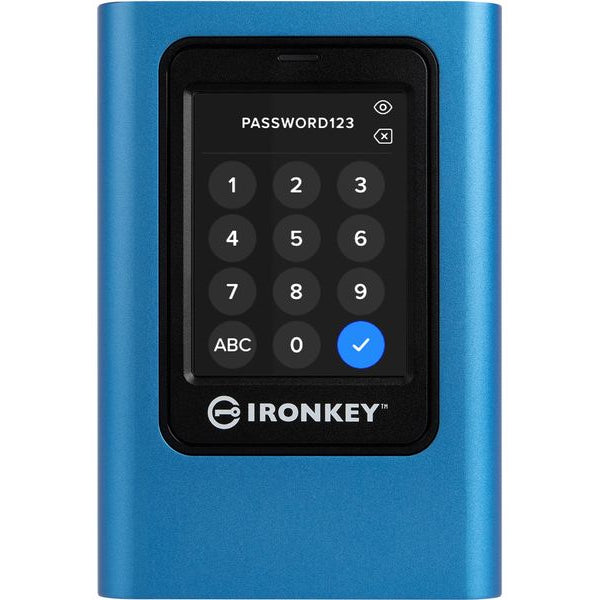 Kingston Externe SSD IronKey Vault Privacy 80 7680 GB