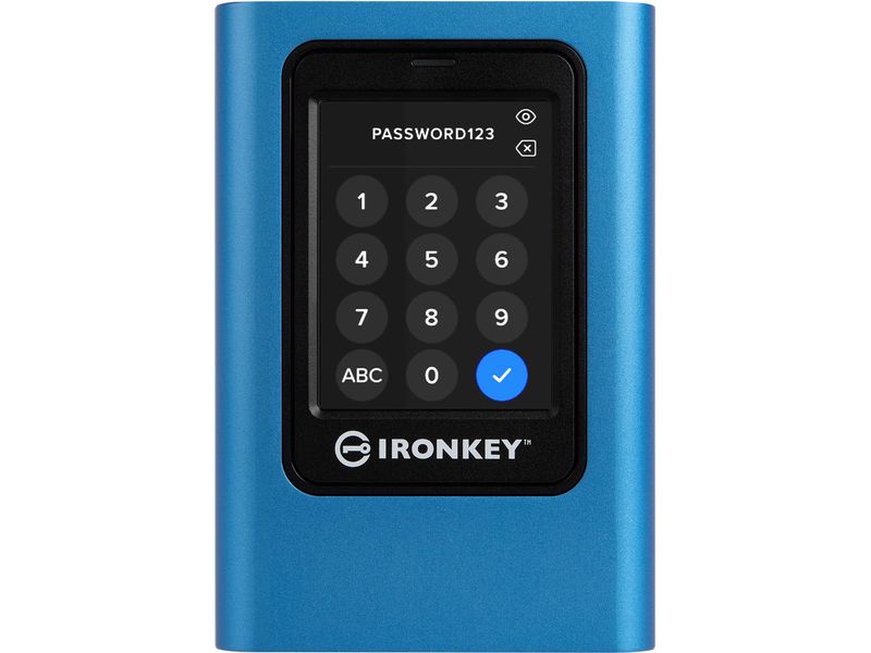 Kingston Externe SSD IronKey Vault Privacy 80 3840 GB