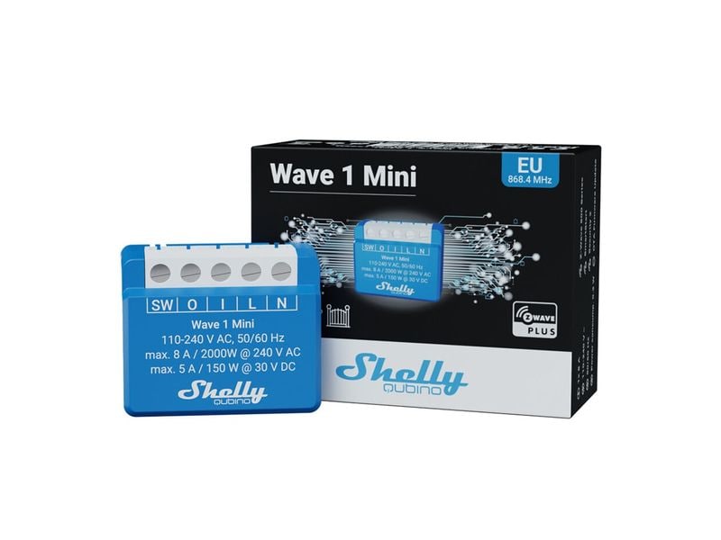 Shelly Smart Home Qubino Wave 1 Mini