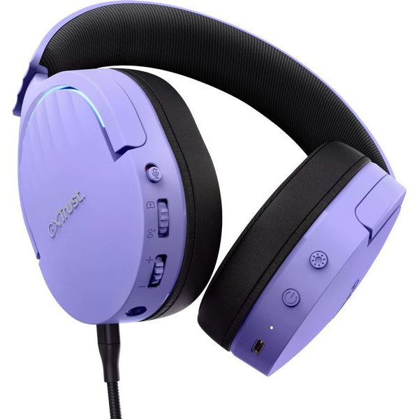 Trust Headset GXT 491P FAYZO Schwarz/Violett