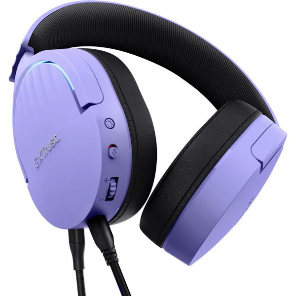 Trust Headset GXT 490 FAYZO Schwarz/Violett