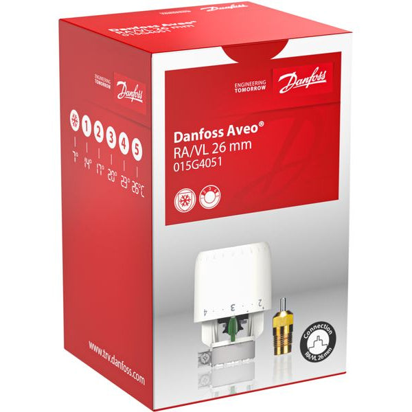 Danfoss Smarter Thermostat Aveo, RA/VL