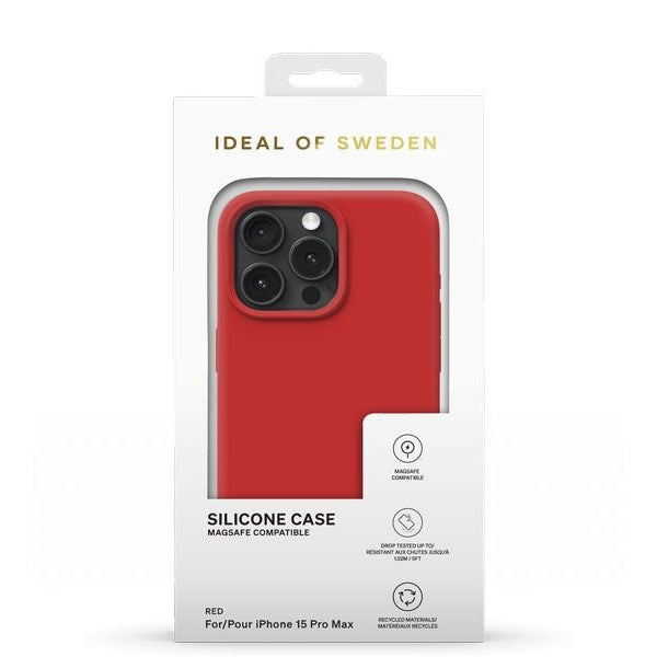 Ideal of Sweden Silicone iPhone 15 Pro Max Red