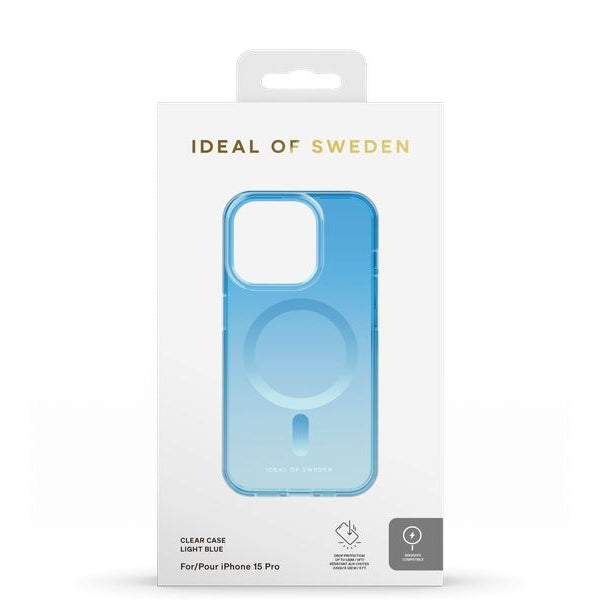 Ideal of Sweden Back Cover Clear Case iPhone 15 Pro Light Blue