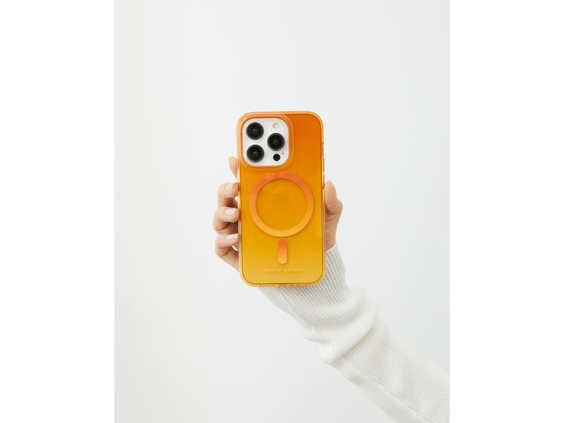 Ideal of Sweden Back Cover Clear Case iPhone 14 Pro Orange Spritz