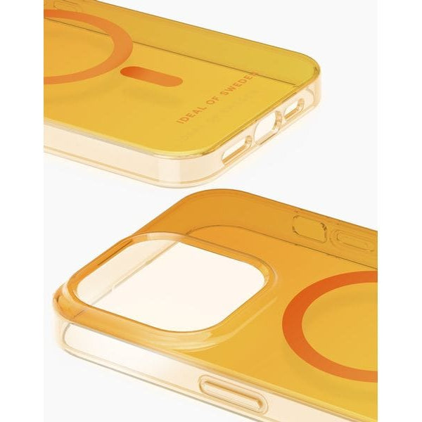 Ideal of Sweden Back Cover Clear Case iPhone 15 Pro Max Orange Spritz