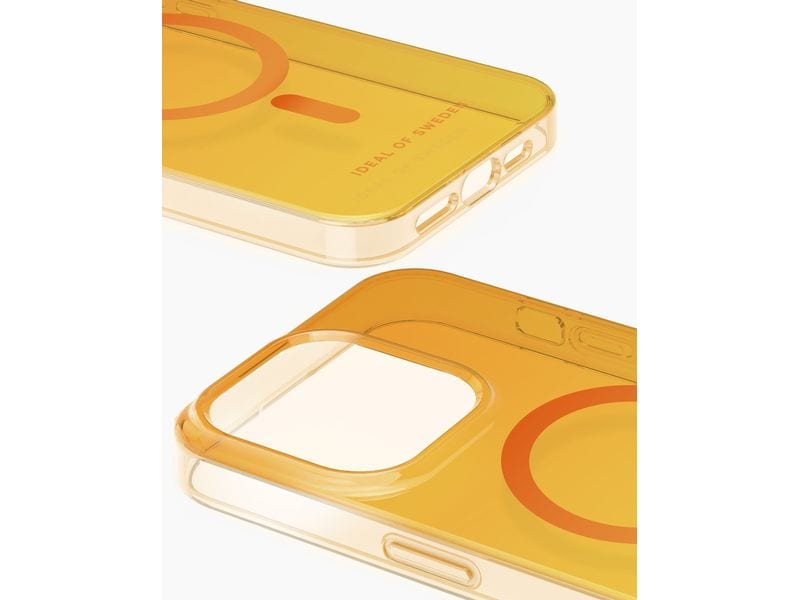 Ideal of Sweden Back Cover Clear Case iPhone 15 Pro Max Orange Spritz