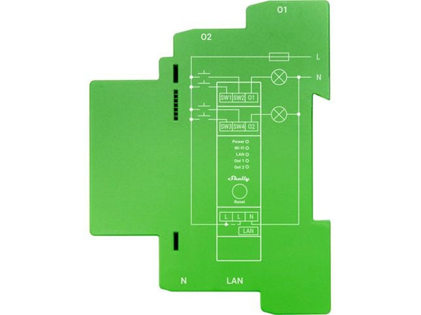 Shelly Smart Home Pro Dimmer 2PM